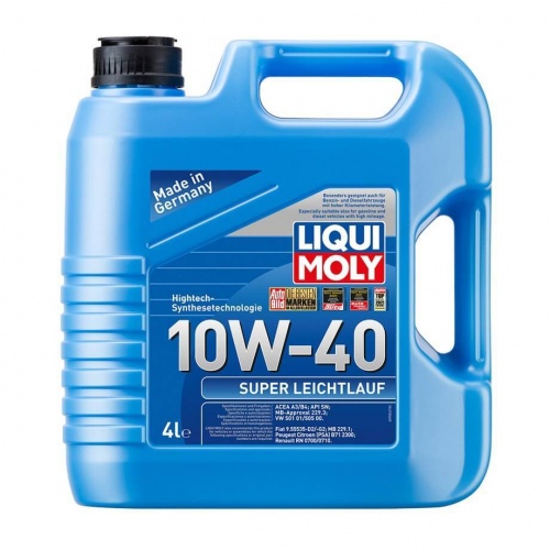 Liqui Moly  Motor Yağı Süper Sentetik SUPER LEICHTLAUF 10W-40  4 Lt