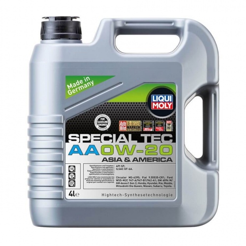 Liqui Moly  Motor Yağı Special Tec AA  0W-20 4 Lt