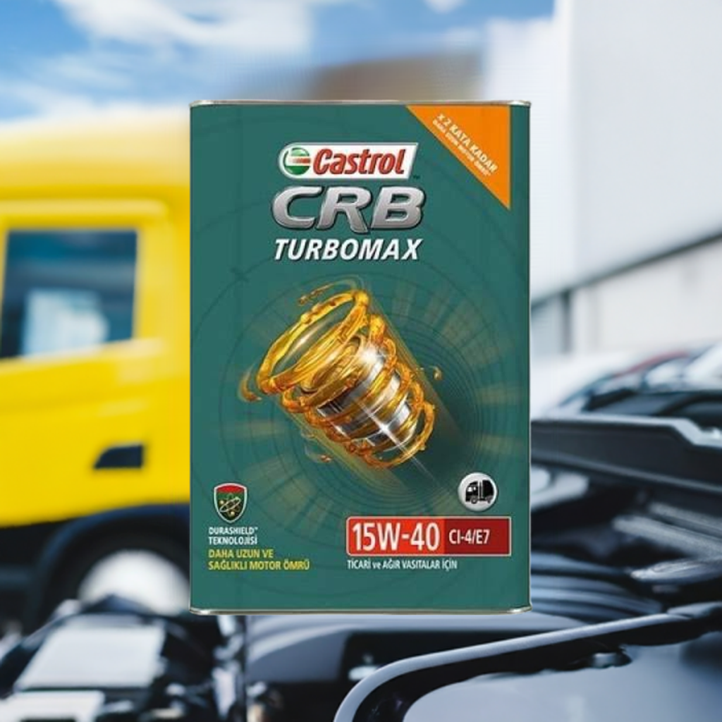 Castrol CRB Turbomax 15W-40 CI-4/E7  18 L Motor Yağı