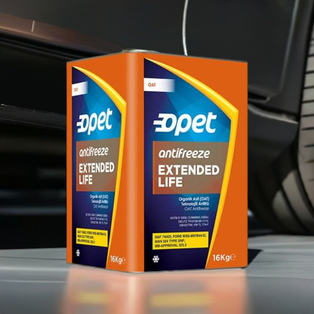 Opet Extended Life Kırmızı Antifiriz 16 Kg